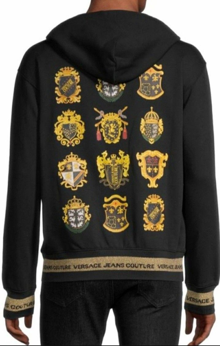 mens versace hoodie