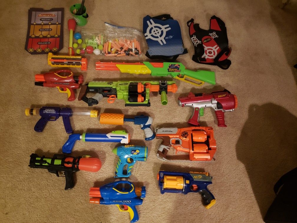 Nerf Gun Collection 