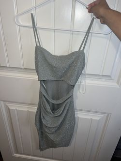 Small Sparkly Light Green Formal/club Dress