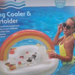 Pool Cooler & Cup Holder Float NEW!