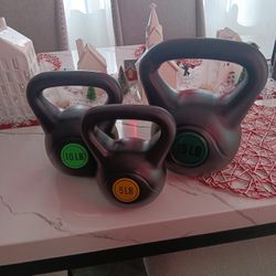 Kettle Weights 5/10/15 Lbs Set 