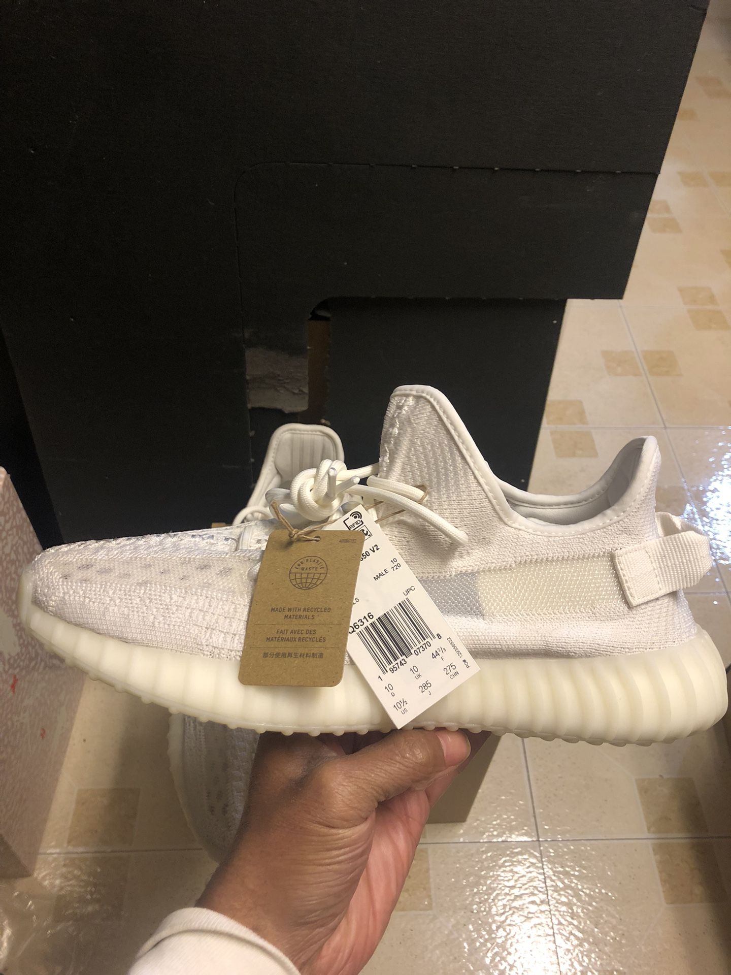 Adidas Yeezy 350 Bone; DS; Size 10.5