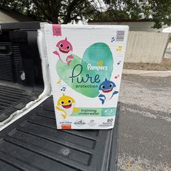 Pampers Puré 4T/5T Training Underwear 80ct