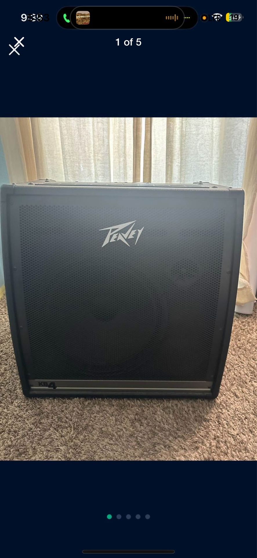 Peavey KB4 Amp