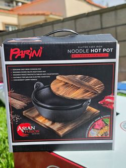 Cast iron noodle hot pot