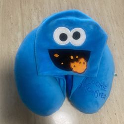 Cookie Monster Travel Neck Pillow