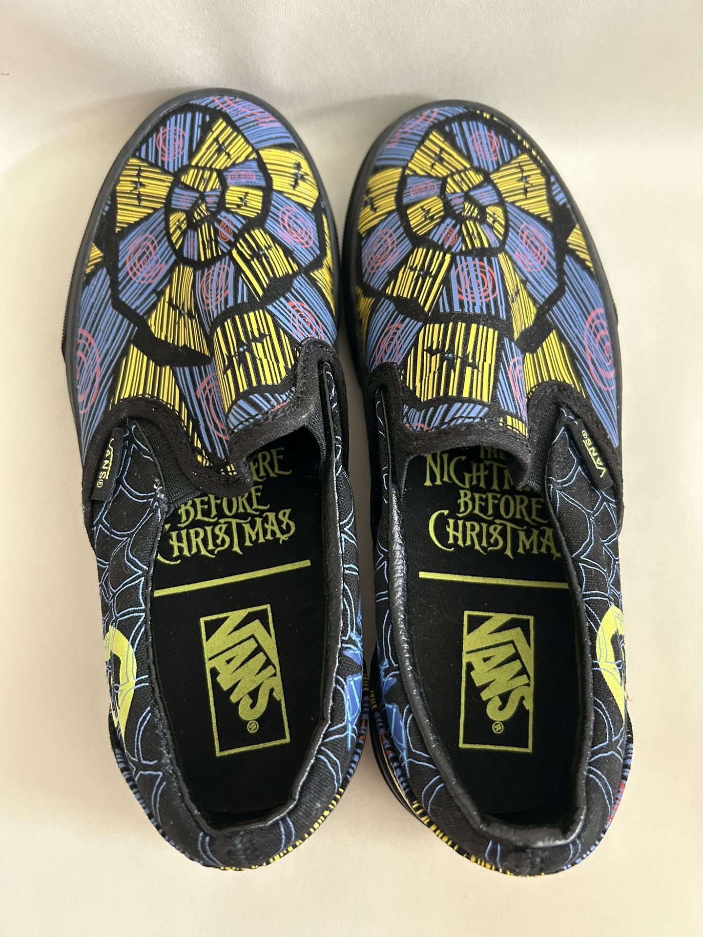 Vans Oogie Boogie Nightmare Before Christmas Size Men’s 3.5 Disney Brand New Never Worn Halloween Tim Burton Skate Shoe