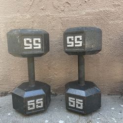 Cast Iron Dumbbells 