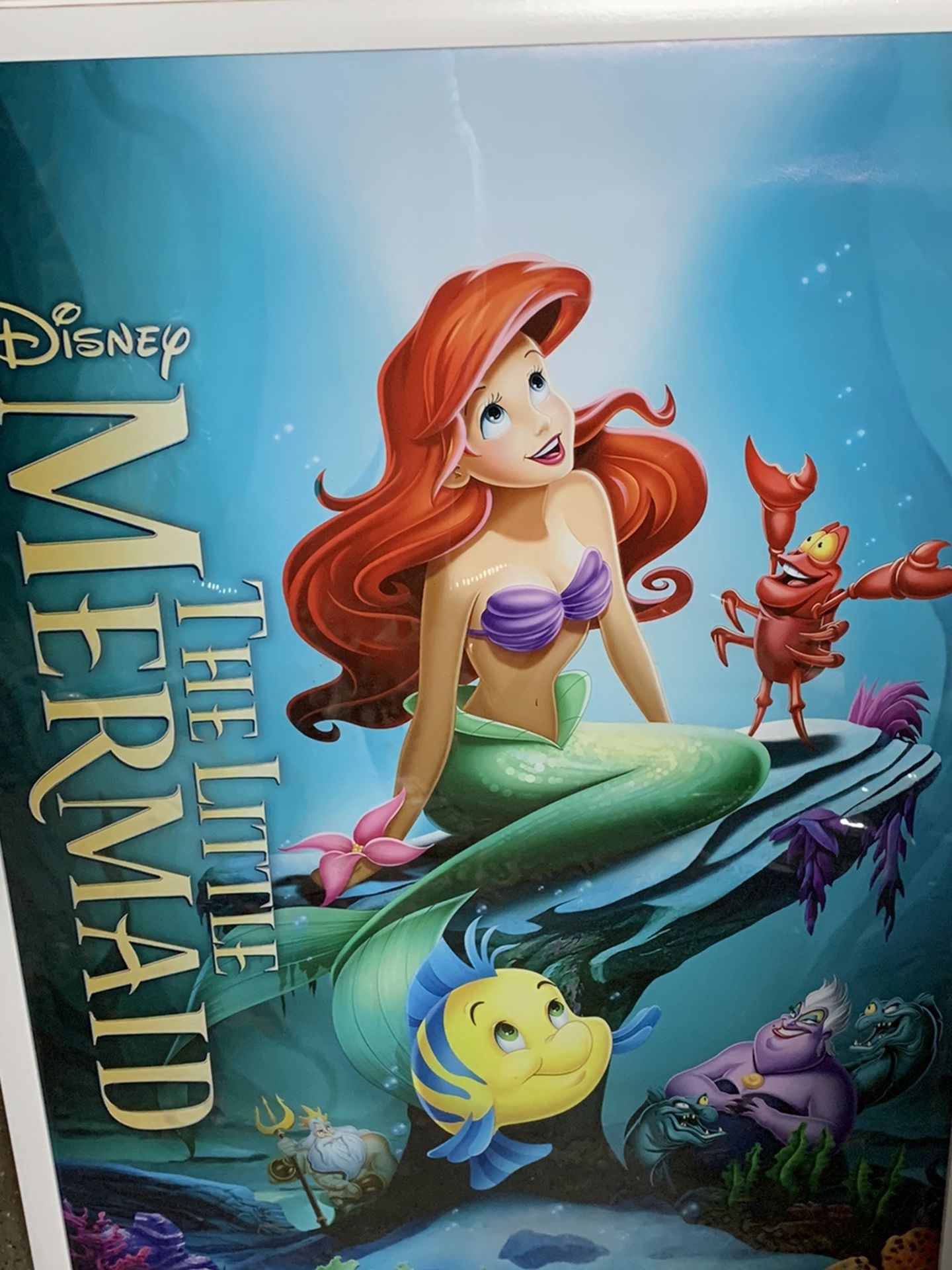 disney the little mermaid picture/frame