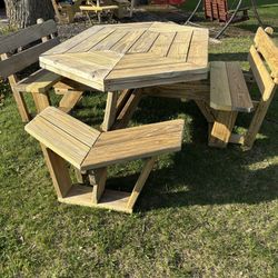 Wooden Picnic Table 