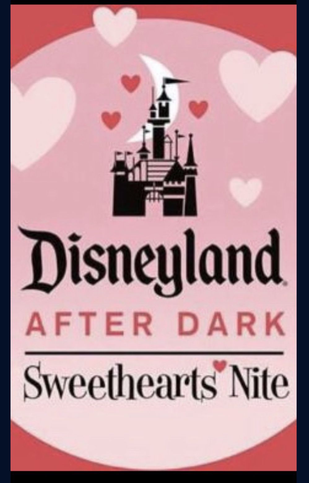 Disneyland Sweethearts Night Tickets