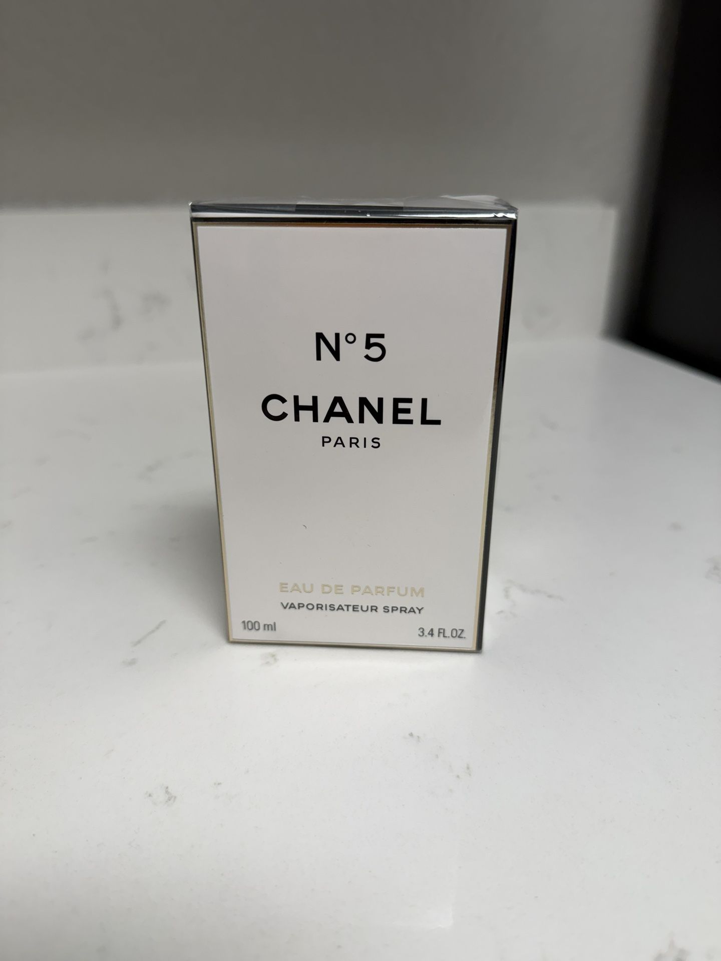 Chanel N°5 Paris Eau De Parfum 3.4 oz 100 ml Women's Spray New Sealed