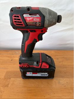Milwaukee impact with battery