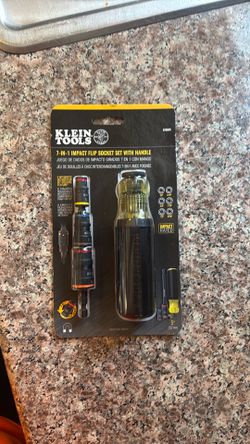 Klein tools 7 in 1 Impact socket set with handle
