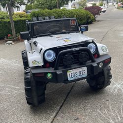 Jeep Electric Toy Car