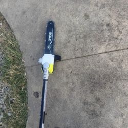 Shop RYOBI 40V HP Brushless 10 in. Cordless Battery Pole Saw with 2.0 Ah Battery and Charger