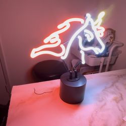 Unicorn Neon Desk Light