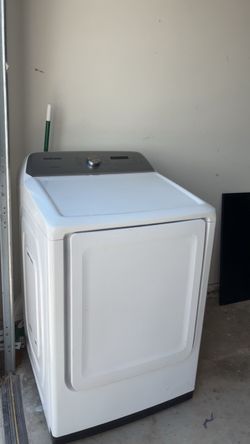 Samsung White Gas Dryer