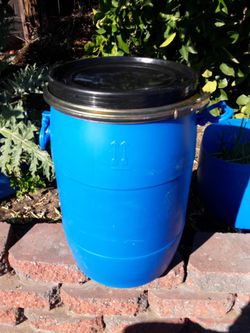 14 Gallon Removable Top Barrels-Buy 10 Get 2 FREE