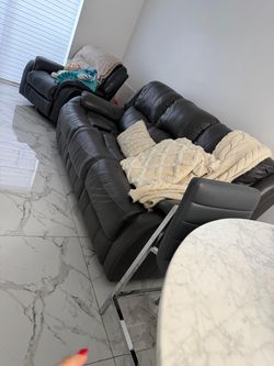 Sofá reclinable por ambos lados