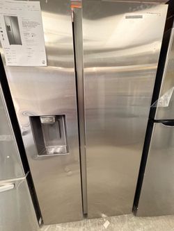 Samsung side by side refrigerator
