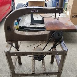 Antique scroll outlet saw for sale