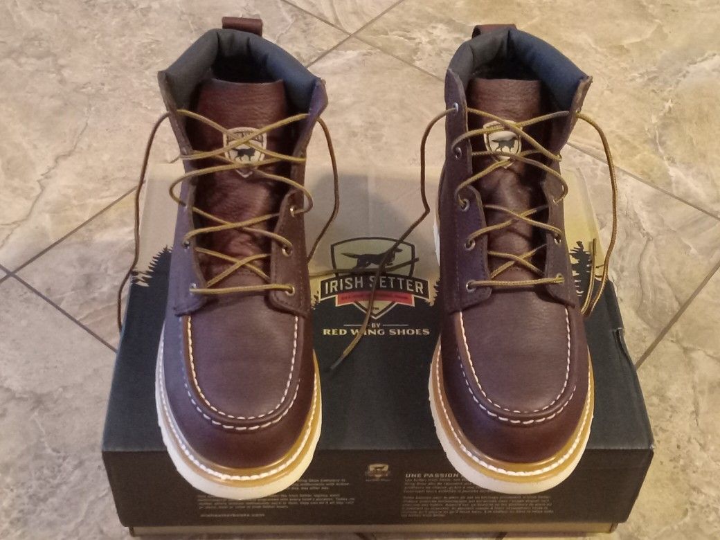 Brand New Size 9 Hard Toe - Irish Setter Boots