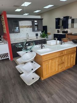 Bathroom Cabinet And Countertop 