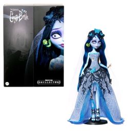 MONSTER HIGH MATTEL CREATIONS CORPSE BRIDE EMILY SKULLECTOR DOLL NEW IN BOX--PRICE IS FIRM