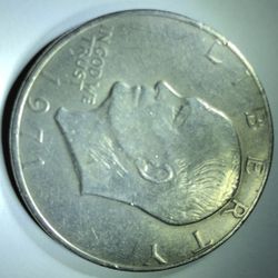 Silver Dollar Eisenhower 1971