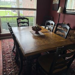 Dining Room Table, Chairs 