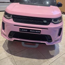 Toddler’ Sit In  And Drive Land Rover Discovery 