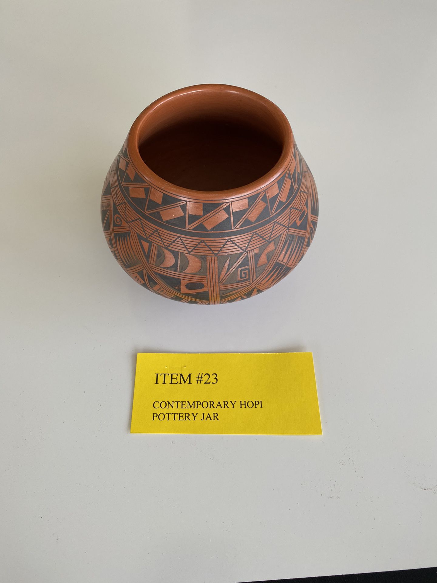 Contemporary Hopi Pottery Jar