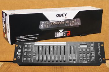 DMX Lighting Controller Rackmount 128 Channel Light Control System Chauvet DJ Obey 10 🚨 Payment Options Available 🚨 No Credit Needed 🚨