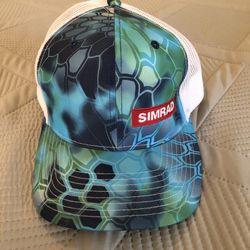 NWOT Simrad one size adjustable trucker hat male/female cap NEW