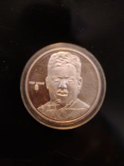 Troy Aikman One Troy Ounce .999 Fine Silver Highland Mint