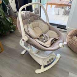 Joie cinnamon 2 in 1 glider and rocker
