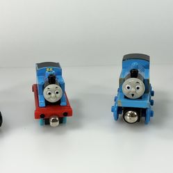 Thomas And Friends Wooden, Plastic and Diecast Mixed Train Lot of 4