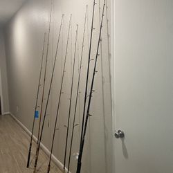 Spinning Cast Rods. 