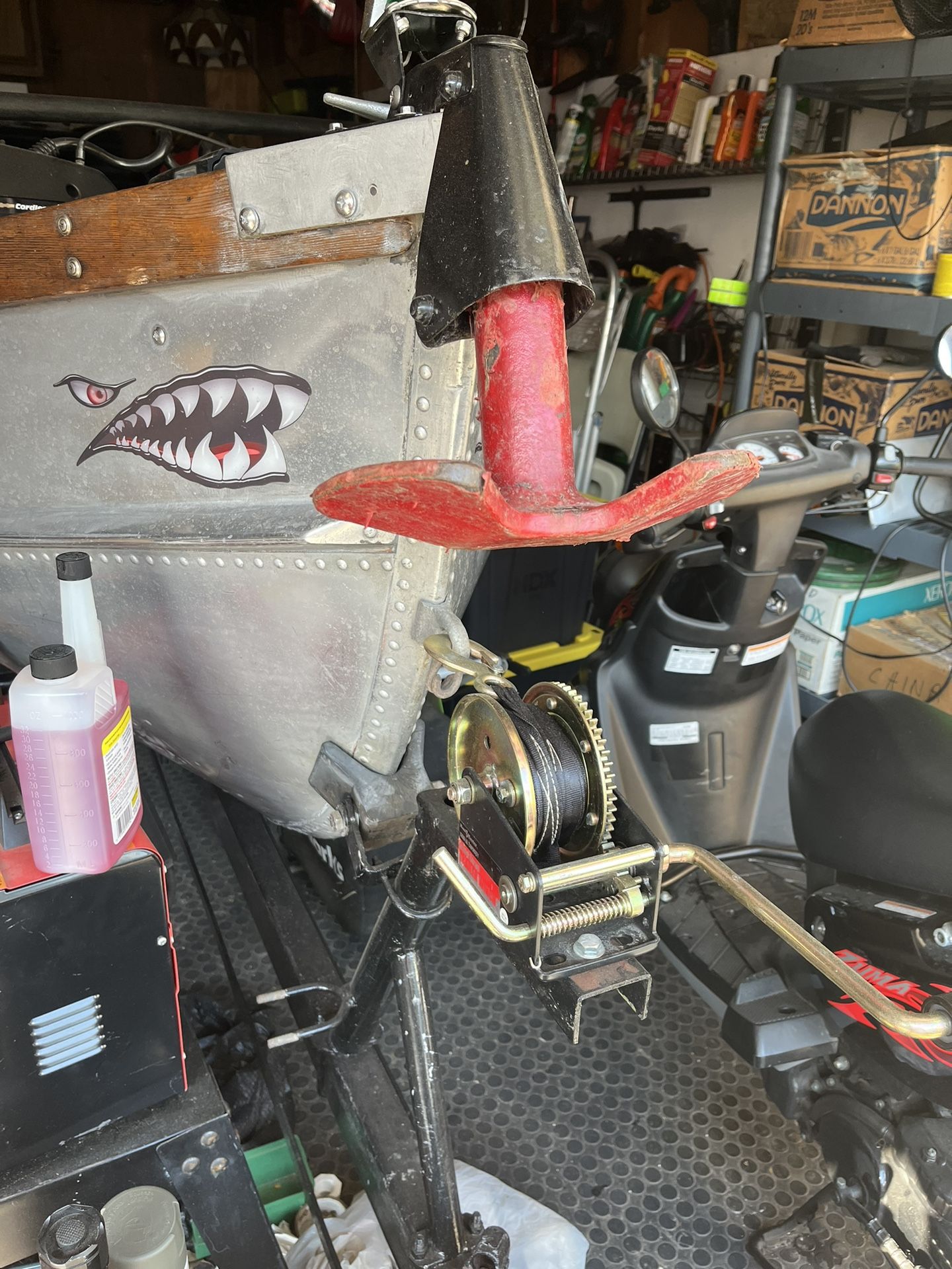 16 foot fishing boat, fully equipped