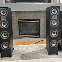 Polk Audio TSI500 Floorstanding Speakers (Black)