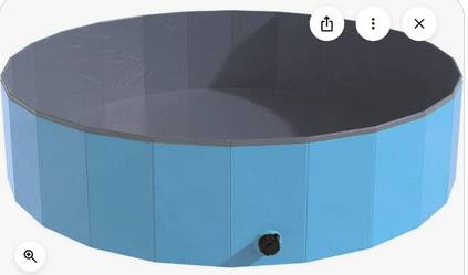 Dog/Child Pool - NEW Pidsen Foldable Portable Pool - $12