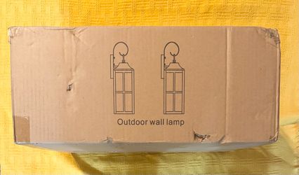 Bdrofn 2 Pack 19" Large Outside Modern Wall Sconce Light Fixture