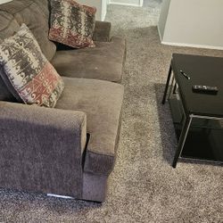 Loveseat and Coffee Tables 