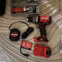 Brushless drill with battery and charger!