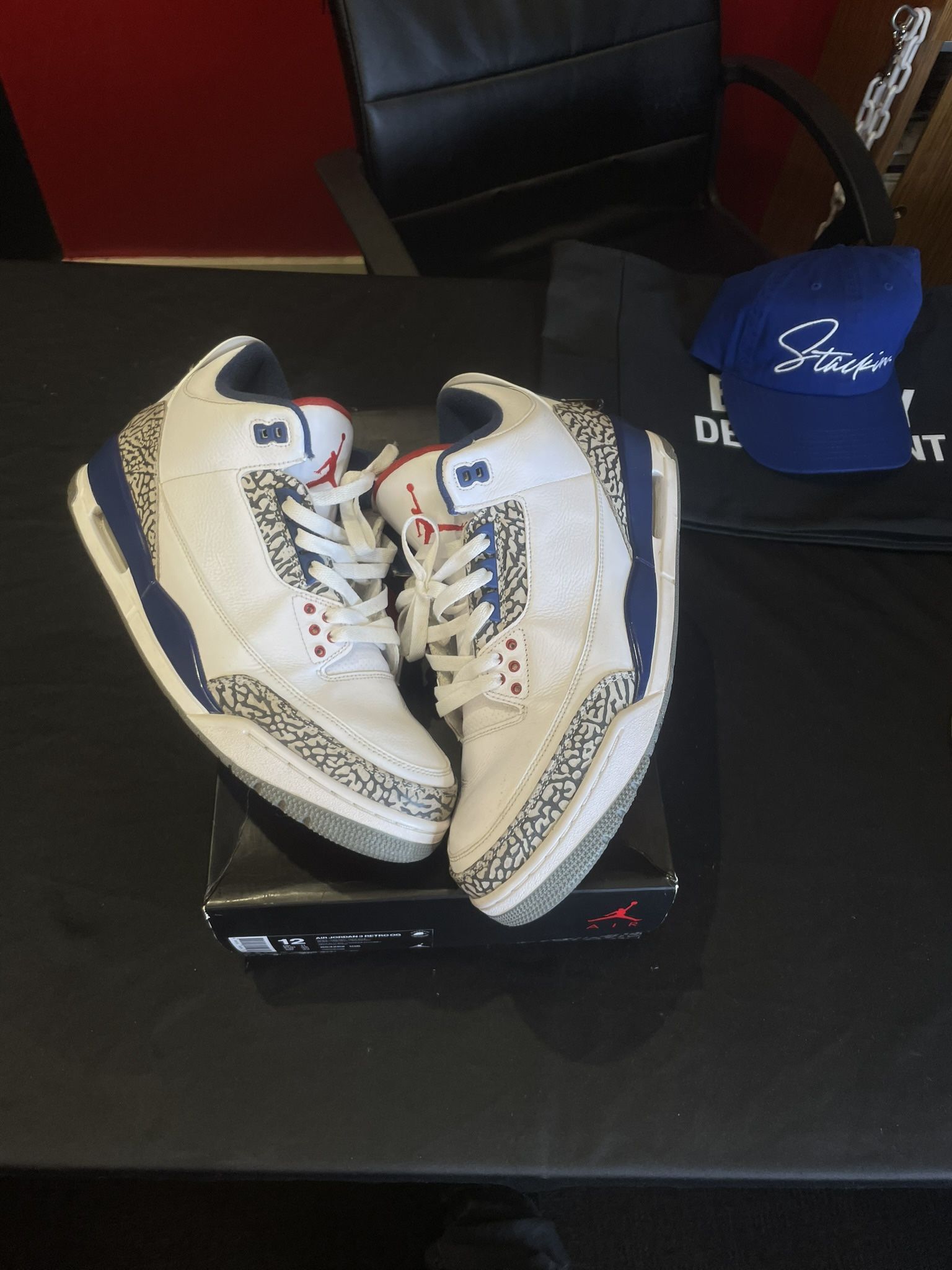 True Blue 3s