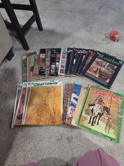 Lot of leather magazines