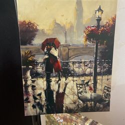 Hand Painted Wall Art