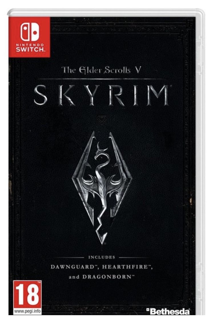 Nintendo switch game Skyrim