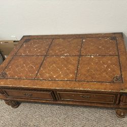 Wooden Coffee Table 